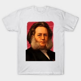 Norwegian playwright Henrik Ibsen Illustration T-Shirt